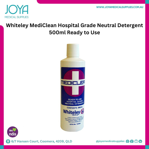Whiteley MediClean Hospital Grade Neutral Detergent 500ml Ready to Use Joya Medical Supplies.png
