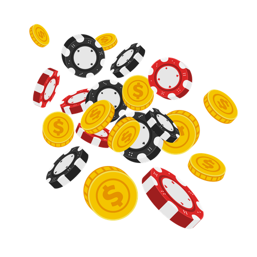 —Pngtree—vector flying casino chips with 4091059.png