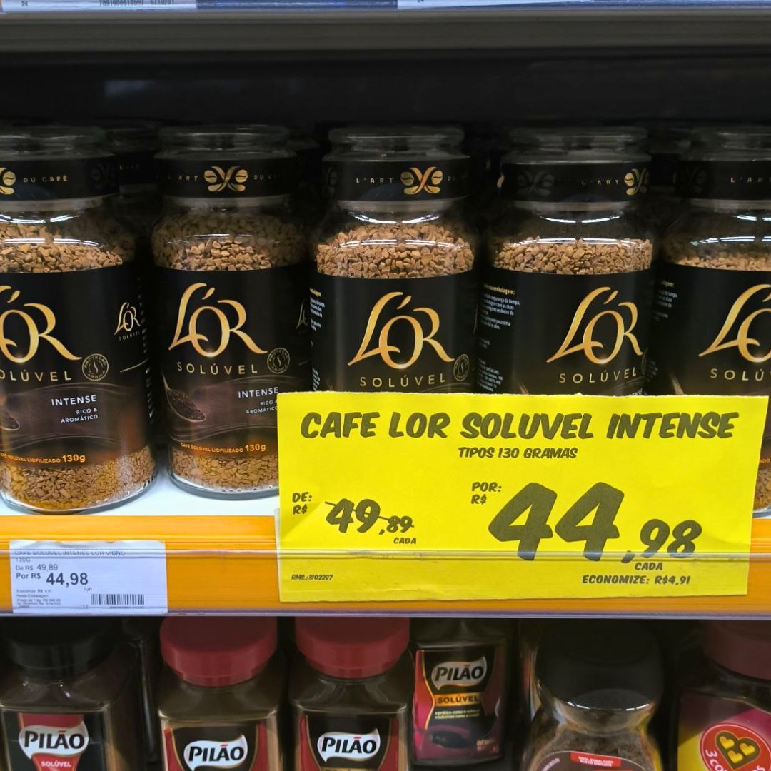 L’OR, Café Solúvel Classique Pote de Vidro 130g