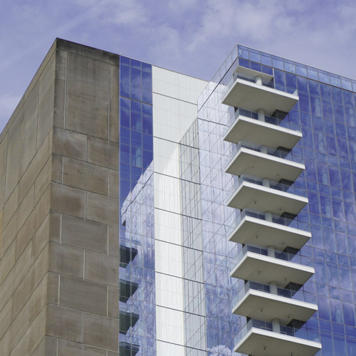 low angle view wall building aligned dallas.jpg