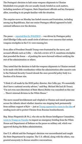 Screenshot 2025 07 02 at 18 42 42 Trump allies caught off guard by Pentagon’s Ukraine weapons freeze.png
