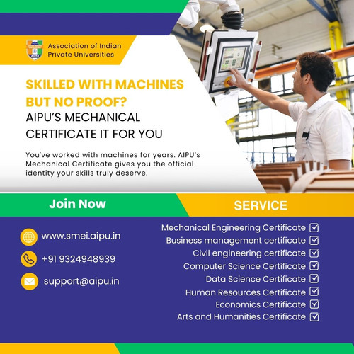 Skilled with Machines but No Proof AIPU’s Mechanical Certificate It For You.jpg