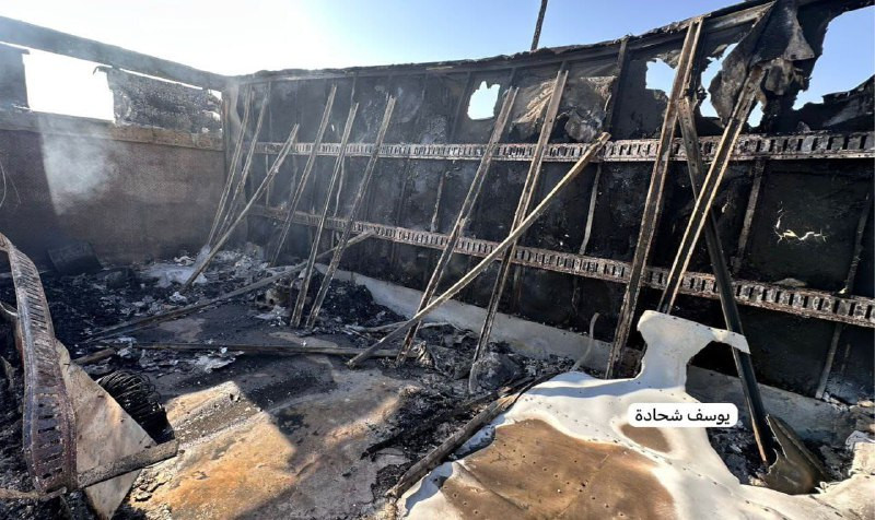 📸  آثار اعتداءات المستوطنين على ممتلكات المواطنين بين قريتي خربة أبو فلاح والمغير شمال شرق رام الله وسط الضفة الغربية...