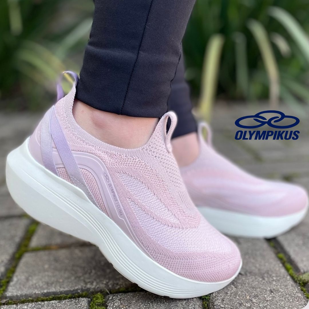 Tênis Esportivo Feminino Clima Com Cano Baixo Olympikus