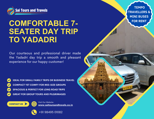 One of our customers booked a 7 seater for a day trip to Yadadri.png