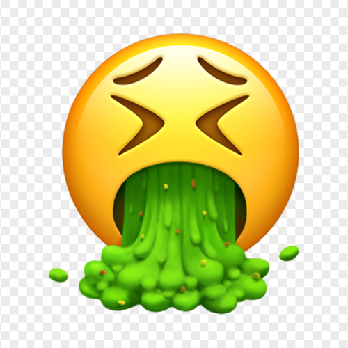 yellow sick emoji puke barf vomiting vomit 701751694953368vjm3y9i336.png
