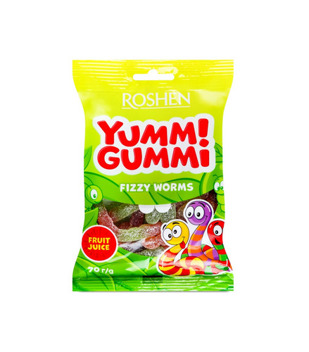 4823077636387 МАРМЕЛАД ЖЕВАТ. YUMMI GUMMI FIZZY WORMS 70 Г.jpg