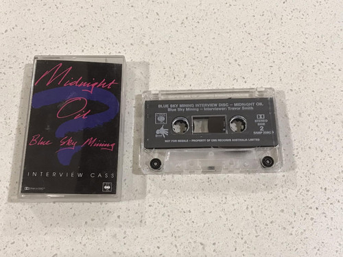 Midnight Oil Blue Sky Mining Interview Disc Australia Promo Cassette 1990 CBS SAMP 258C.jpg