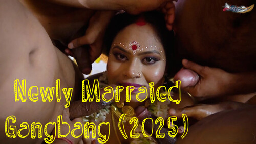 Newly Marraied Gangbang Hindi Uncut Short Film
