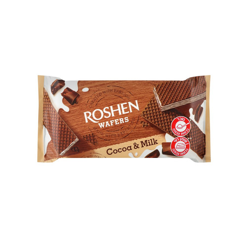4823077632112 ВАФЛИ ROSHEN WAFERS КАКАО МОЛОКО 216 Г .jpg
