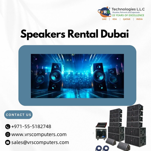 Looking for high-quality sound for your next event? VRS Technologies LLC offers Speakers Rental Dubai with powerful and professional audio systems perfect for any event – big or small. Call us at +971-55-5182748.

Visit Here: https://www.vrscomputers.com/computer-rentals/sound-system-rental-in-dubai/