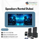 Rent High Powered Speakers for Any Occasion in Dubai