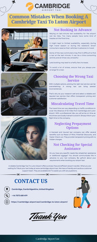 Common Mistakes When Booking A Cambridge Taxi To Luton Airport.jpg