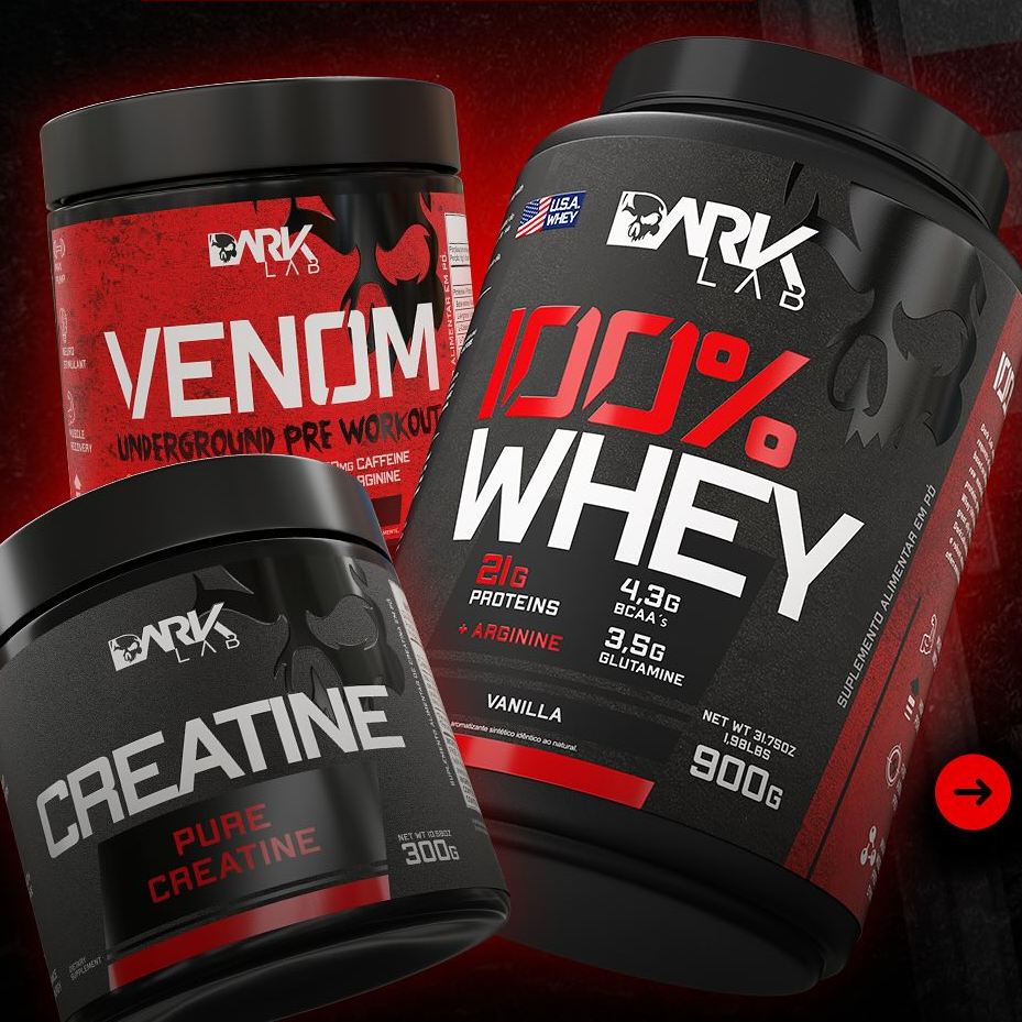 20% em Suplementos Dark Lab na Amazon