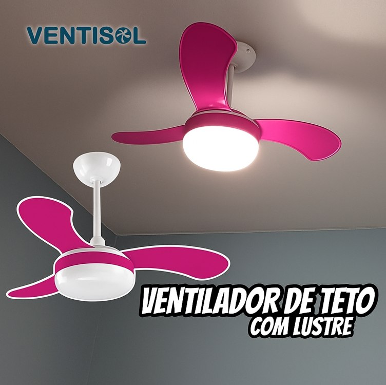 Ventisol Ventilador de Teto, Petit Premium, 220V