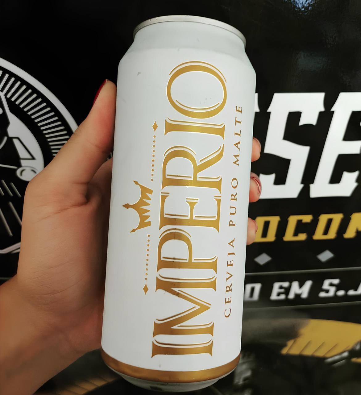 Cerveja Imperio Puro Malte Lata 473ml