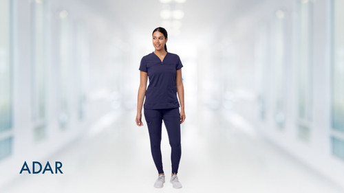 Jogger Scrub Set for Womens Adar Uniforms.jpg