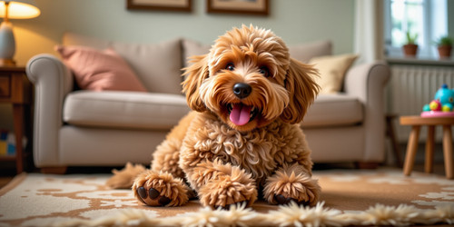 The image features Big Belly Bob BBB a plush labradoodle with an absurdly large spherical belly and .jpg