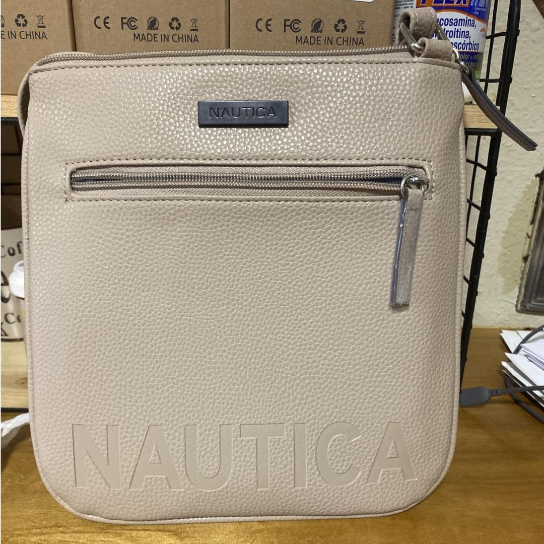 Cruz Lakeside Signature Jaquard North South Crossbody Bag Nauticafeminino