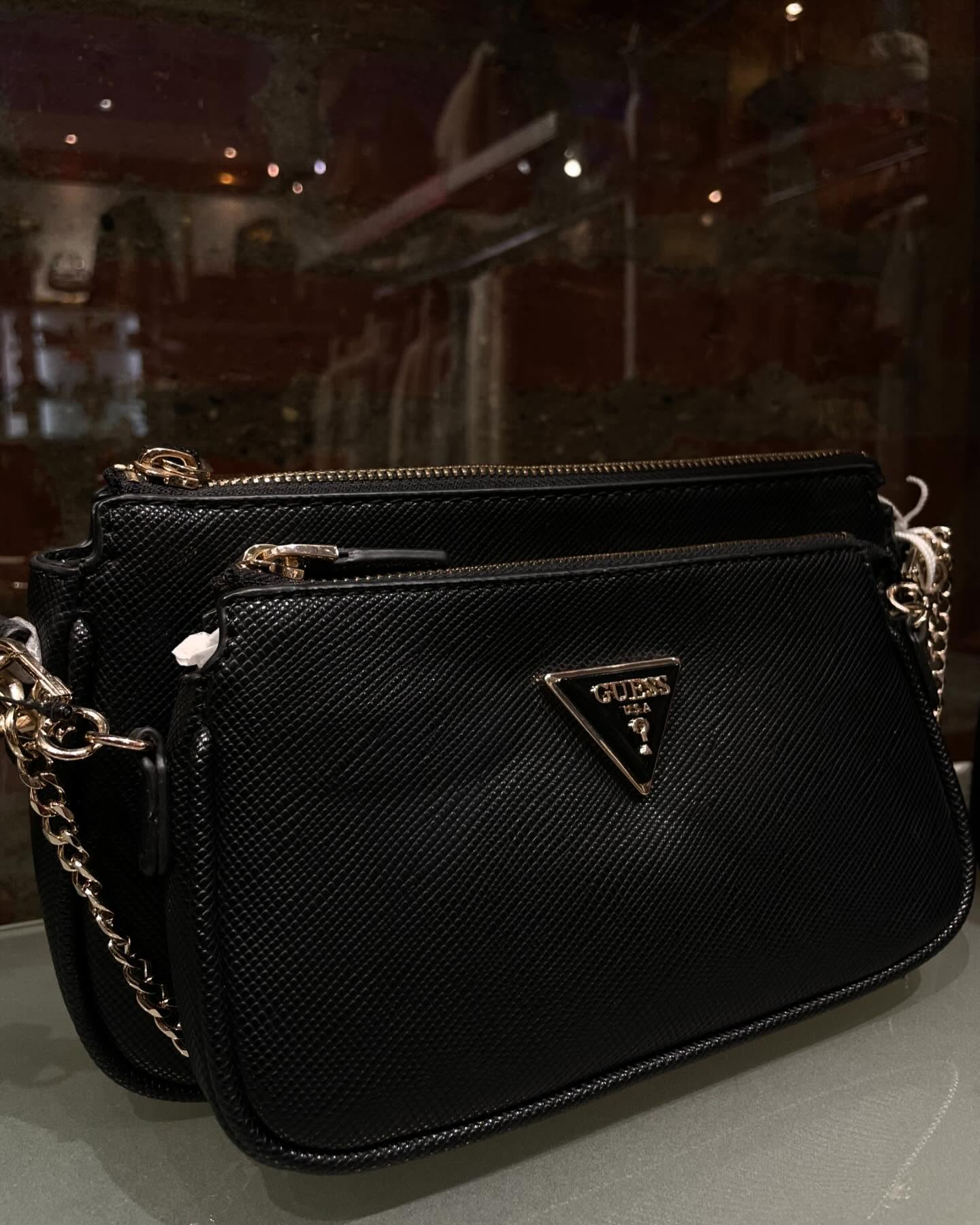Transversal Noelle Ii Double Pouch Crossbody GUESSfeminino