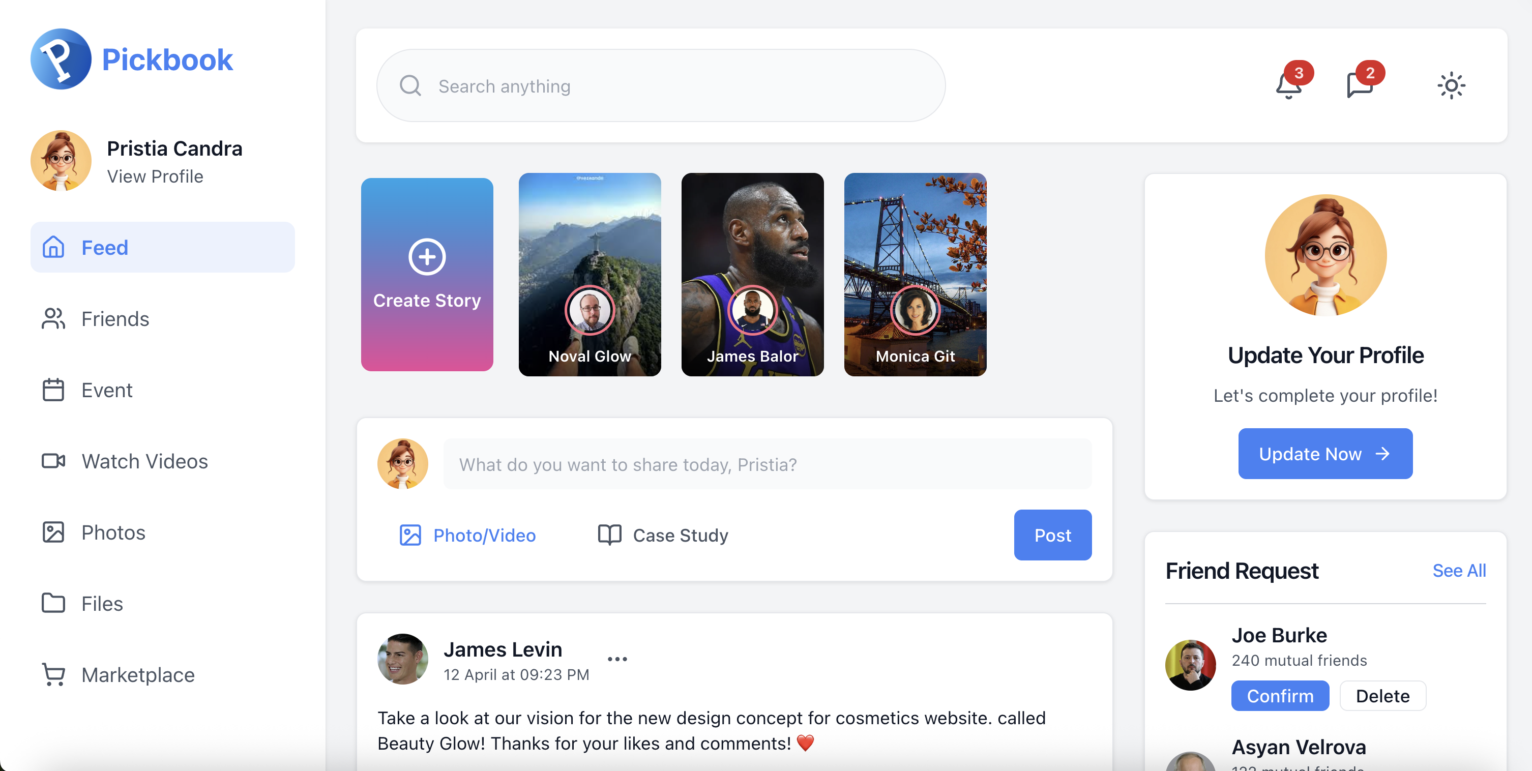 Social Media Dashboard