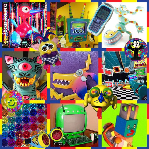 wacky y2k moodboard.1