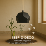 Lámpara de techo modelo CUB NEGRO (1)