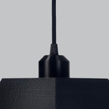 LAMPARA DE TECHO CUB NEGRO(4)