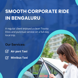 One of our regular corporate clients enjoyed a smooth full-day trip in Bengaluru.