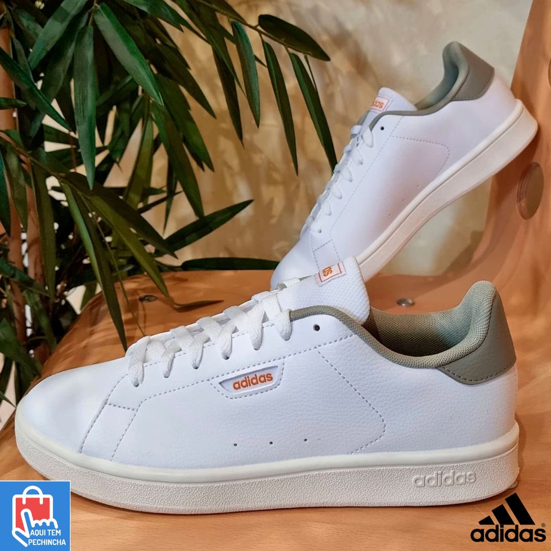 Tênis Casual Masculino Court Com Cabedal Em Sintético adidas