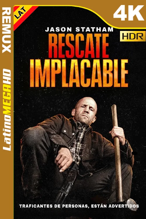 Rescate implacable (2025) Latino UltraHD HDR10+ BDREMUX  2160P