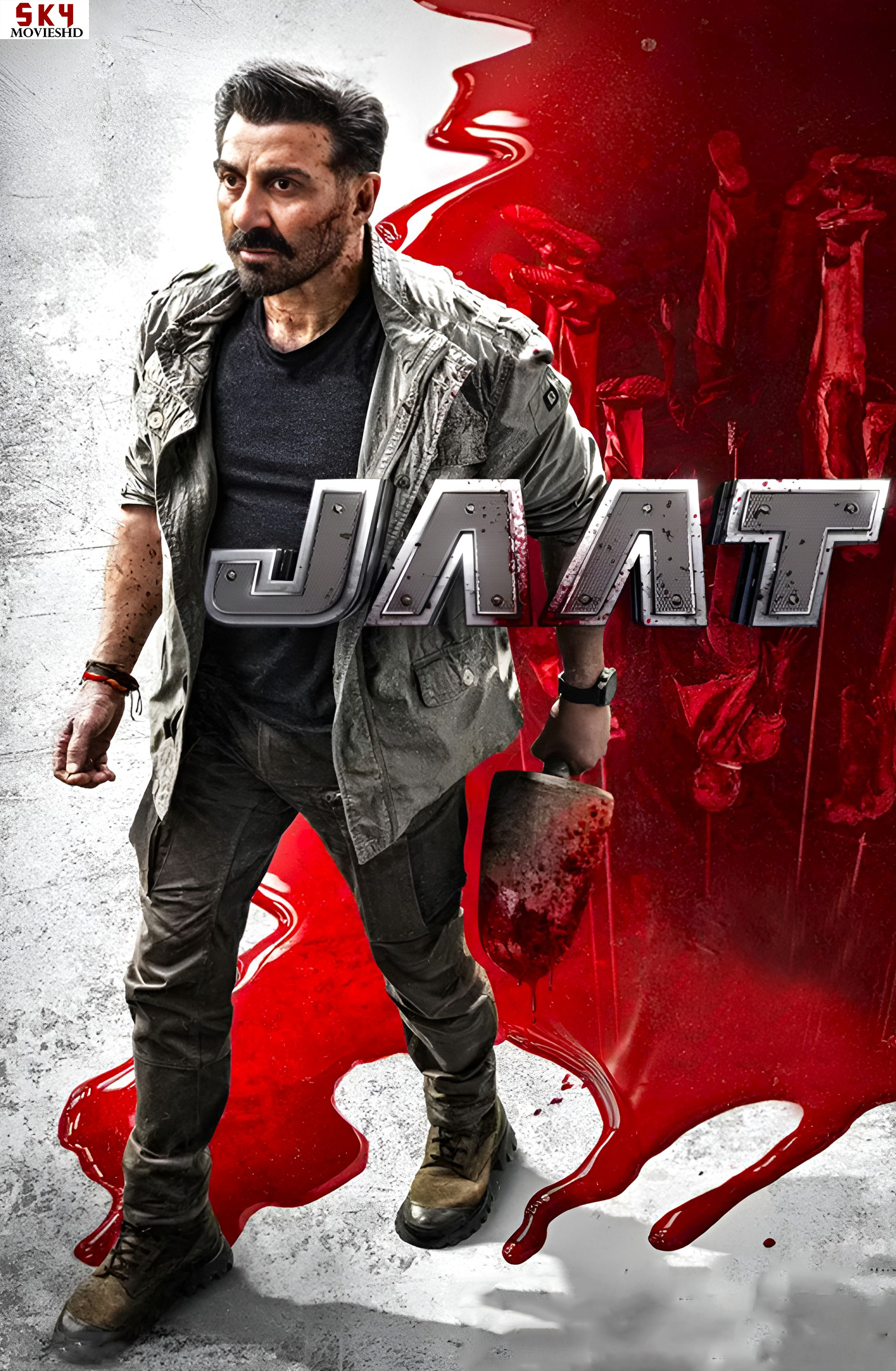 Jaat (2025) Netflix WEB-DL {Hindi ORG. DD5.1} Full Movie 480p [400MB] | 720p [1.2GB] | 1080p [2.5GB] | 2160p 4K [12GB]