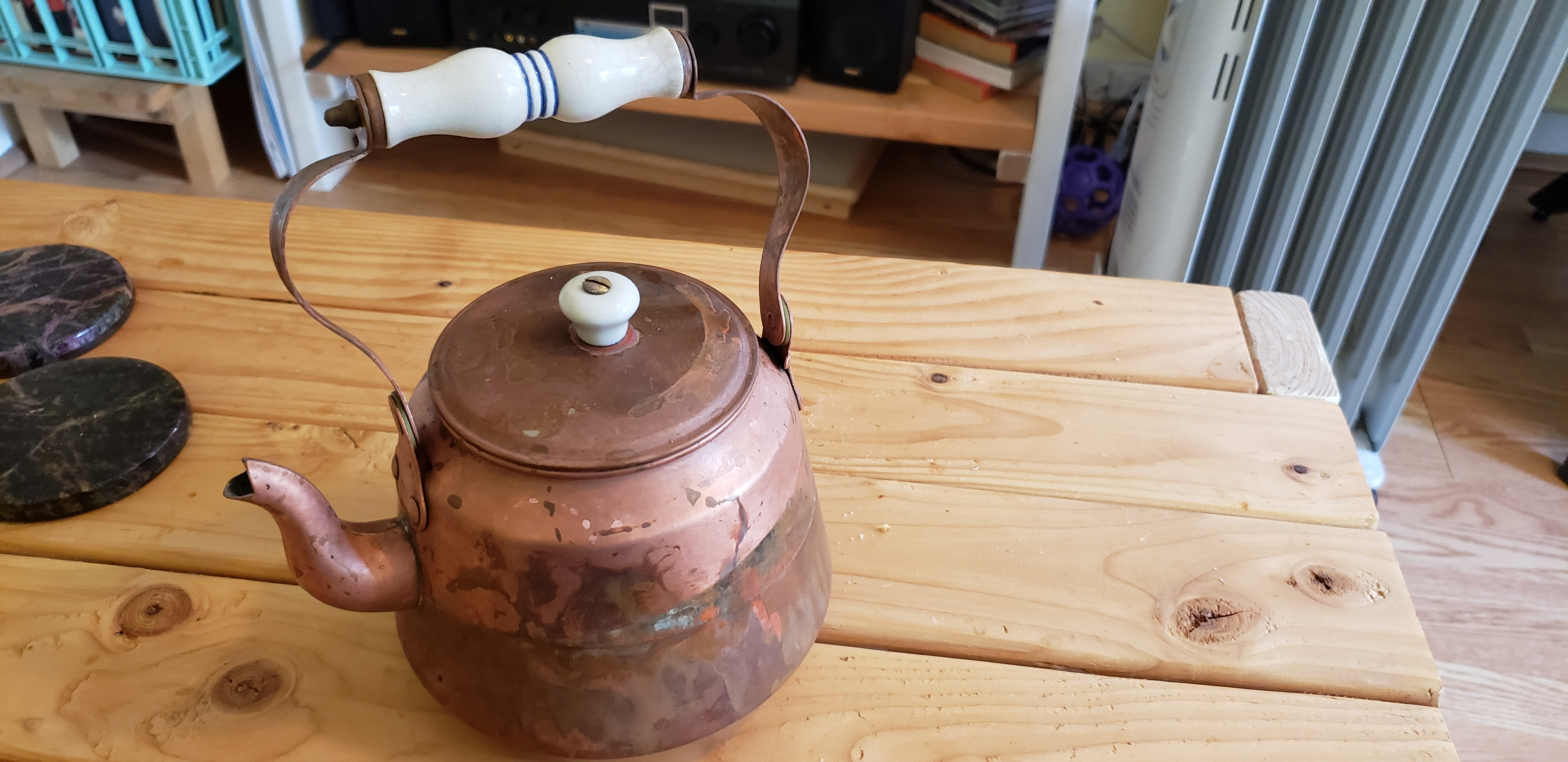 Copper Tea Kettle won't stay clean! r/tea