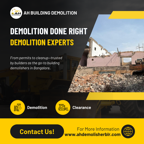 Complete demolition done in JP Nagar