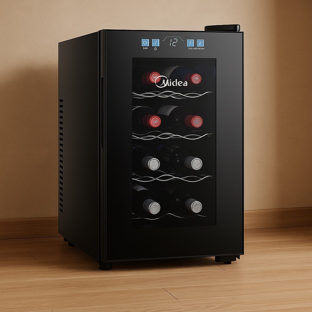 Adega Climatizada de Vinho 8 Garrafas Bivolt Midea