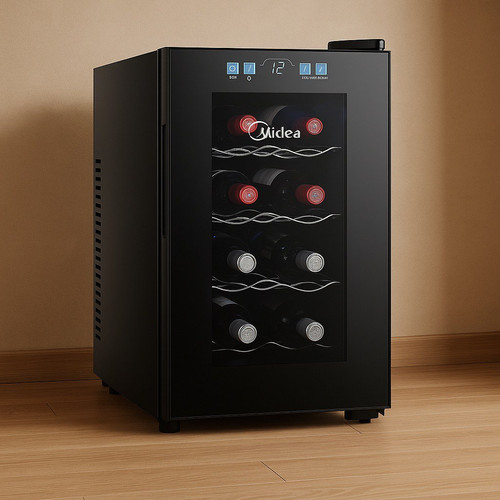 Adega Climatizada de Vinho 8 Garrafas Bivolt Midea.jpg