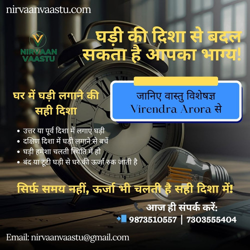 घड़ी की दिशा से बदल सकता है आपका भाग्य – Virendra Arora बताएंगे सही दिशा.jpg
