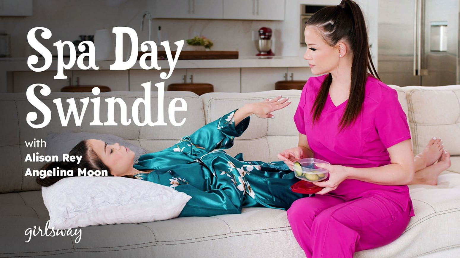 GirlsWay 25 07 24 Alison Rey, Angelina Moon Spa Day Swindle [ 1080p]