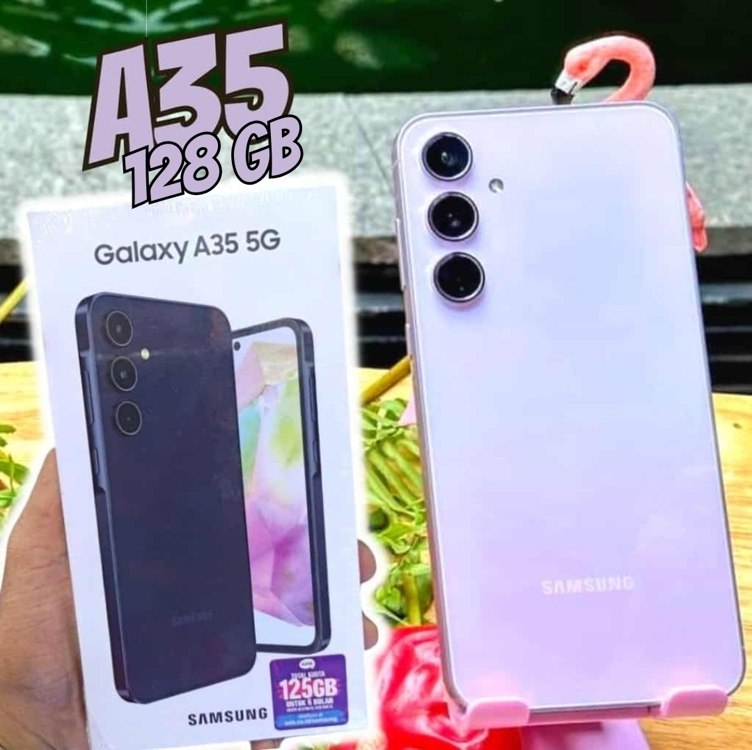 Samsung Galaxy A35 5G, Câmera Tripla Traseira de até 50MP, Selfie de 13MP, Nightography, Apagador de objetos, Design em vidro, IP67, Tela Super AMOLED de 6.6″ 120Hz Vision Booster, 128GB