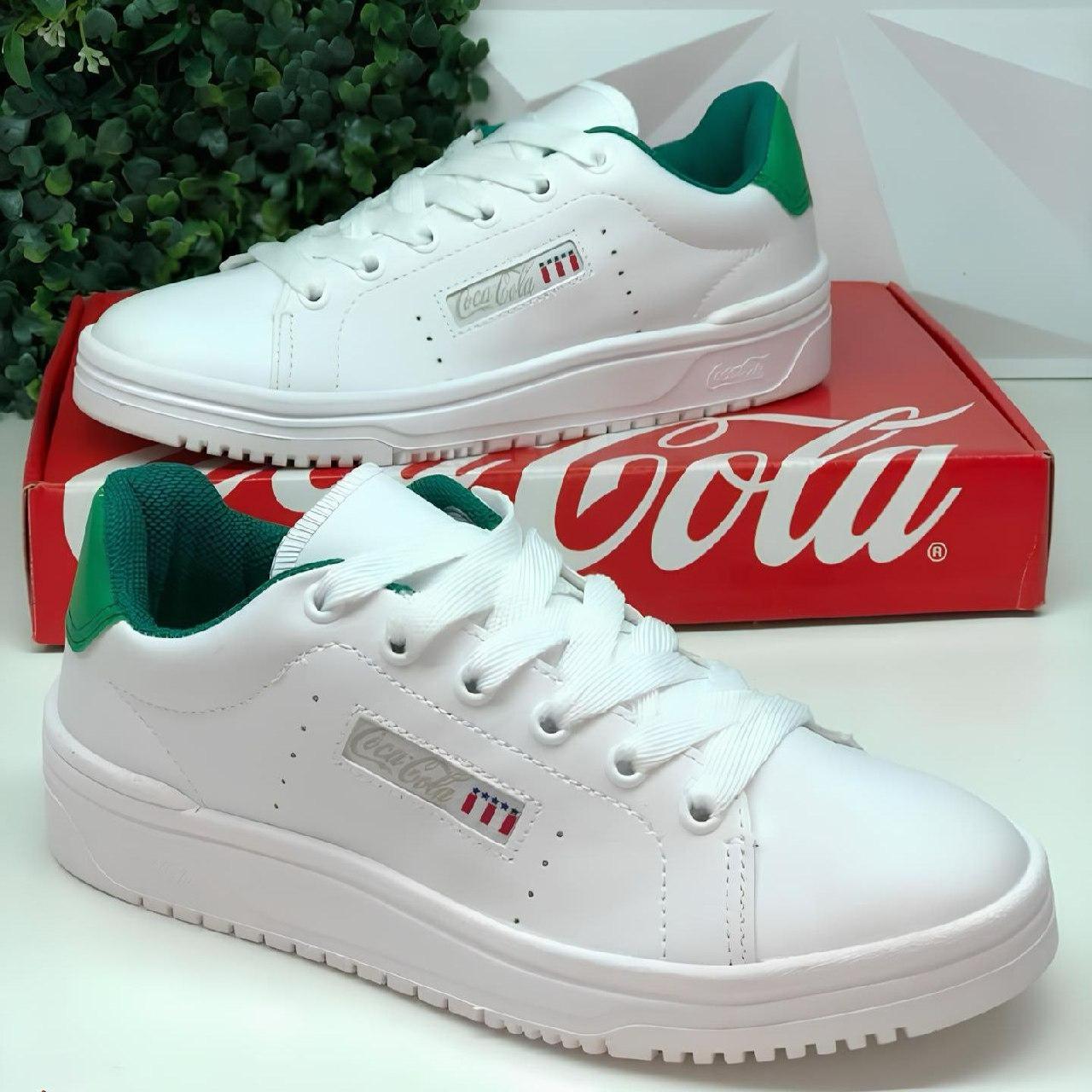 Tênis Feminino Baixo Coca-cola March Branco Conforto Leve