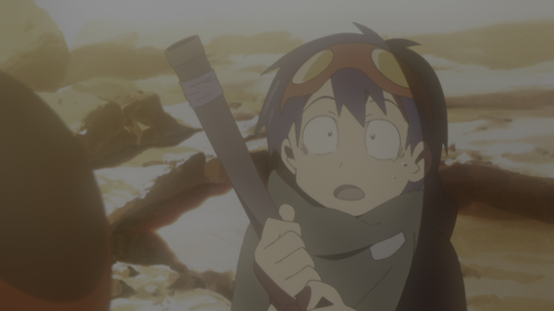 Sfondamento dei cieli Gurren Lagann The Movie I Childhood's End 2160p by stress.mkv 00h10m18s 0002