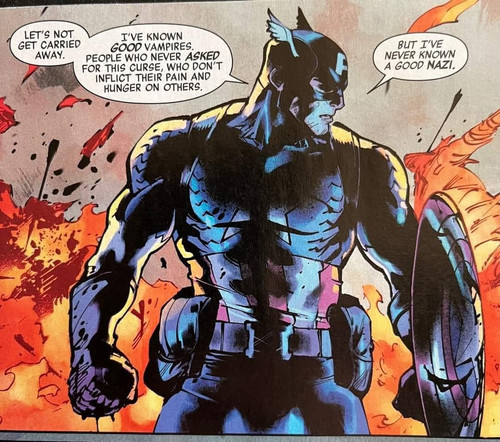 Captain America Hates Nazi