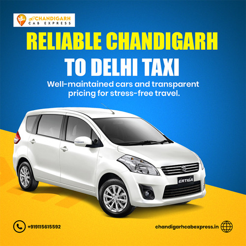 Reliable Chandigarh to Delhi Taxi.jpg