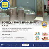 From mirrors to mannequins we relocated a boutique with care.