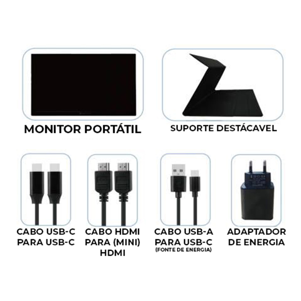 Monitor Portátil 15,6 Pol. - miniatura 7