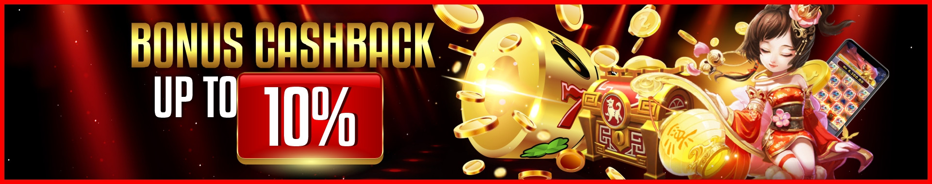 Bonus Cashback 10%
