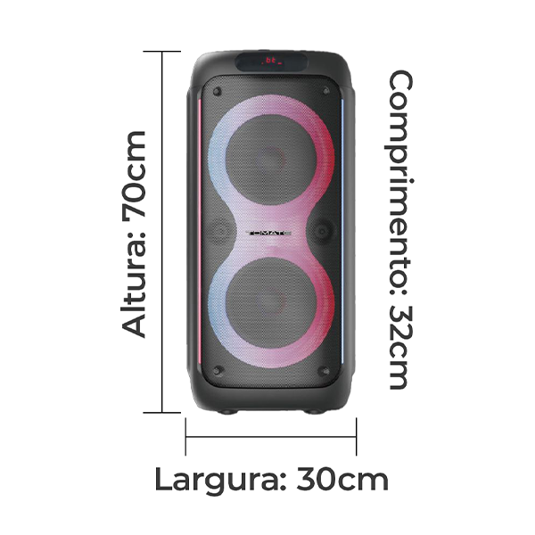 Caixa de Som Sem Fio - MTS-1006 - miniatura 2