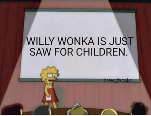 Willy Wonka Is Saw For Children