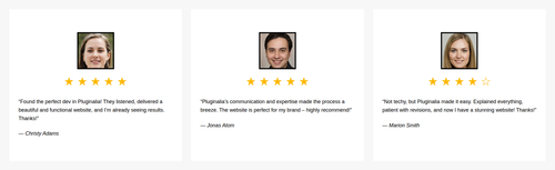 customers testimonials in 3 columns.png