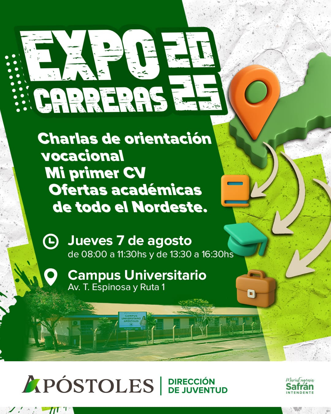 Expo Carreras 2025: Orientación Académica y Profesional